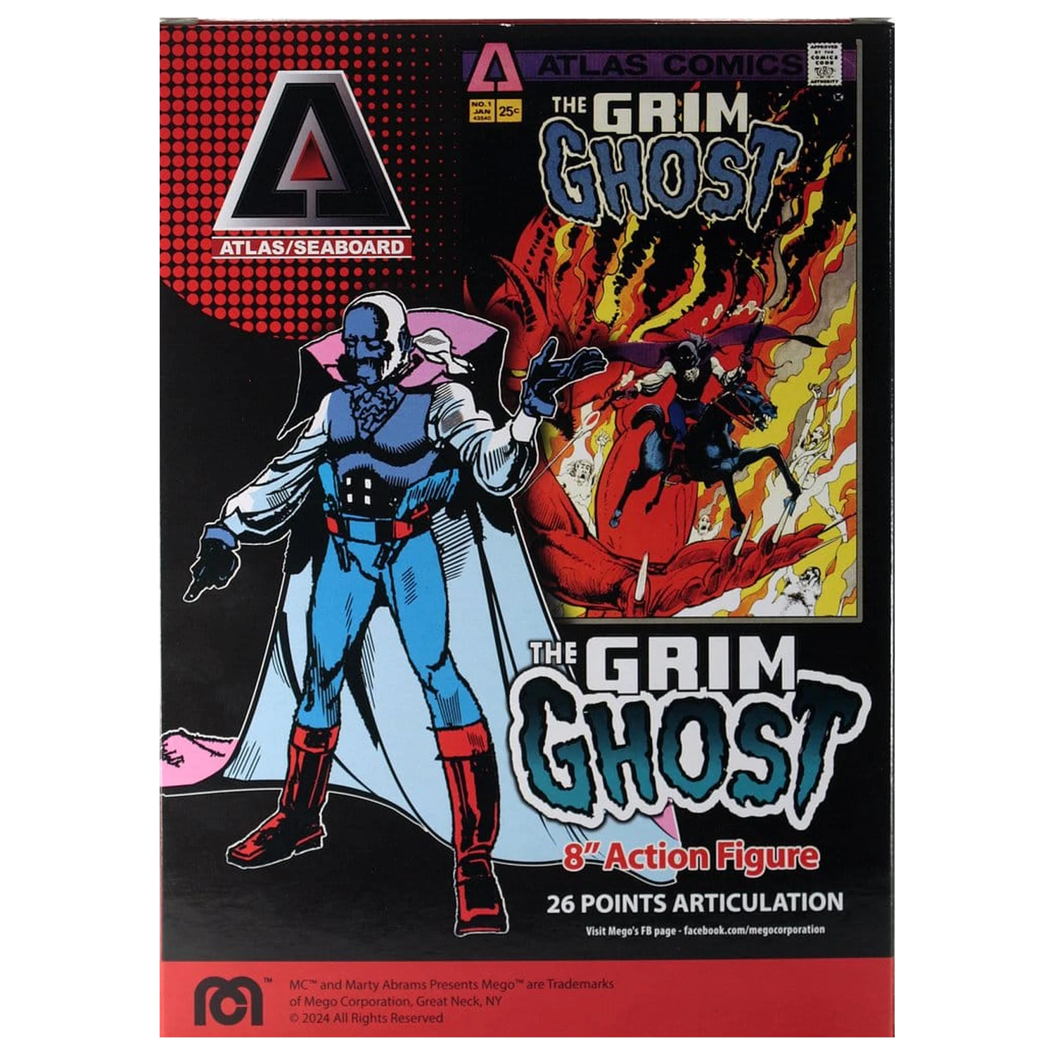 Atlas Comics figurina de actiune Grim Ghost 20 cm poza produsului