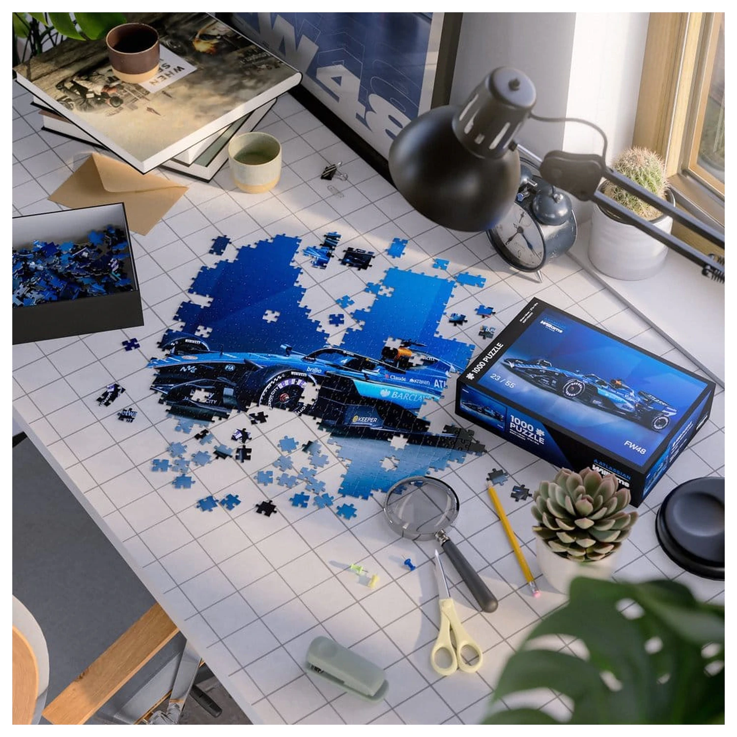 Atlassian Williams F1 Team Puzzle FW48 2026 (1000 piese) 48 x 68 cm poza produsului