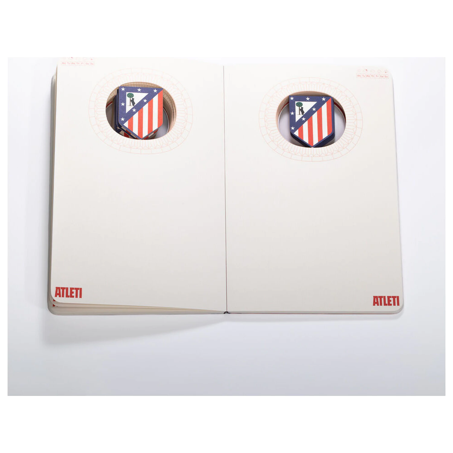 Atletico de Madrid caiet A6 poza produsului