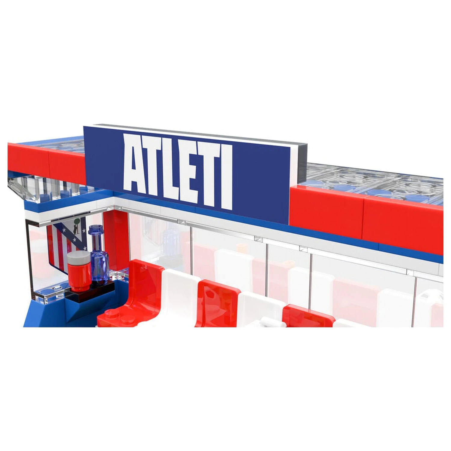 Atletico de Madrid set bancuta cu figurine 184 piese poza produsului