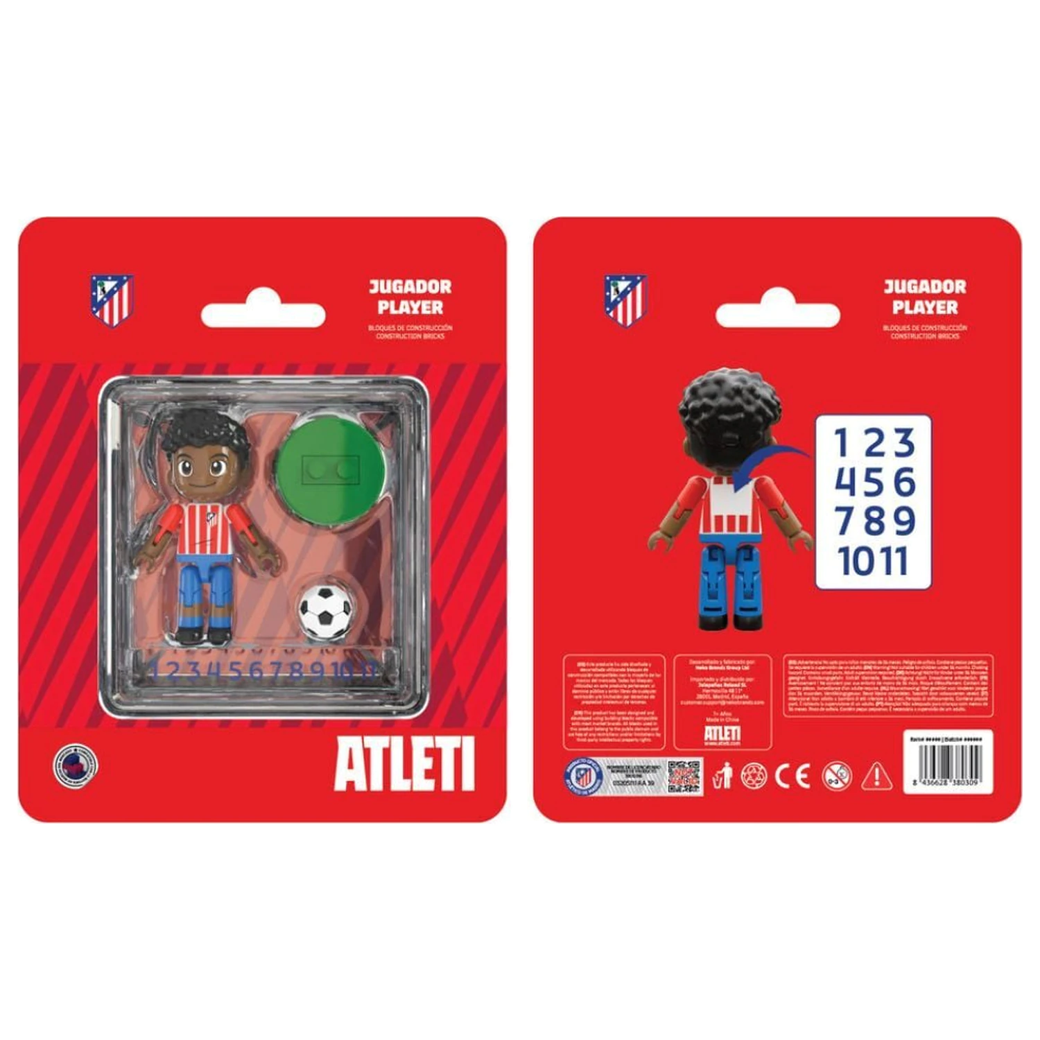 Atletico de Madrid figura 4 cm poza produsului