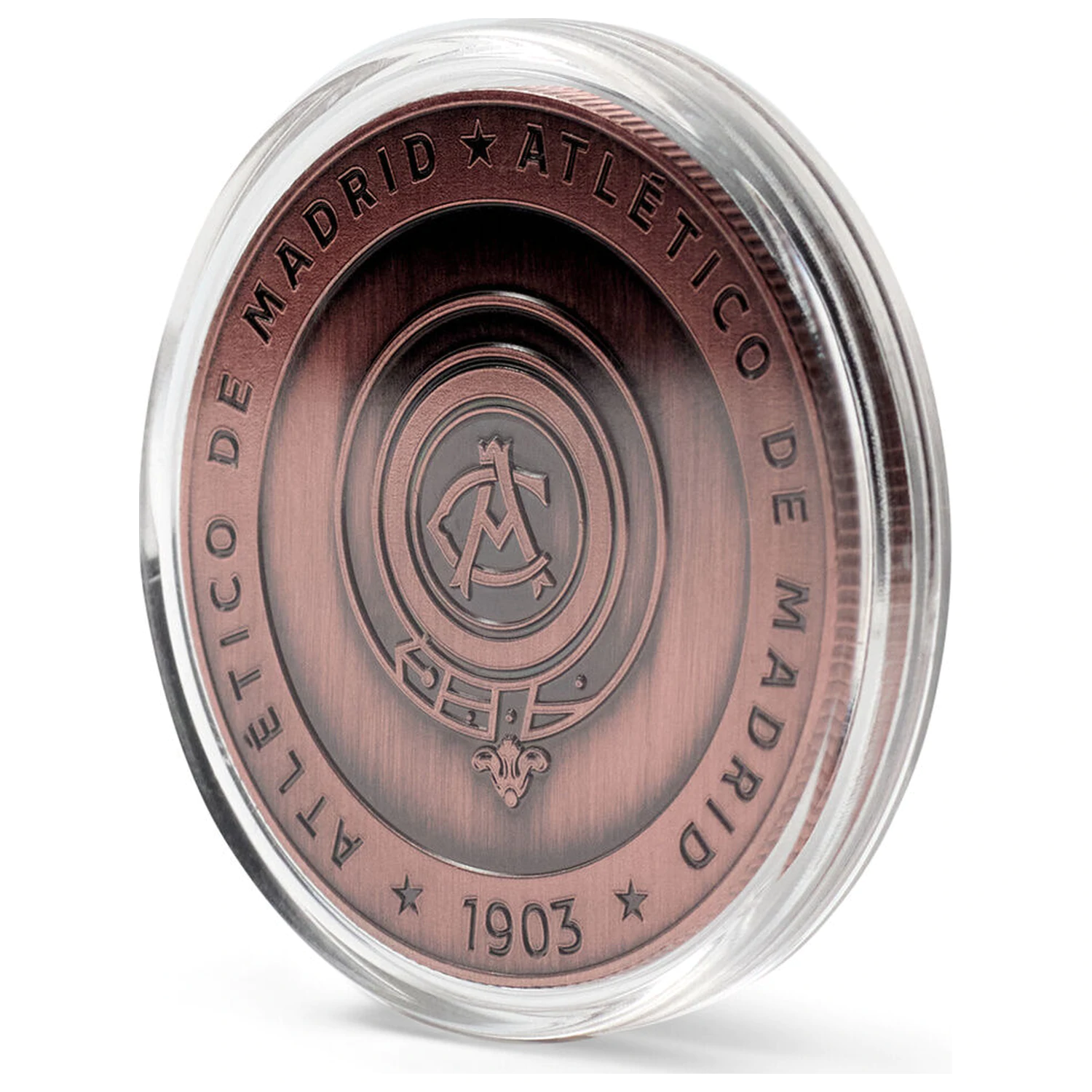 Atletico de Madrid moneda comemorativa poza produsului