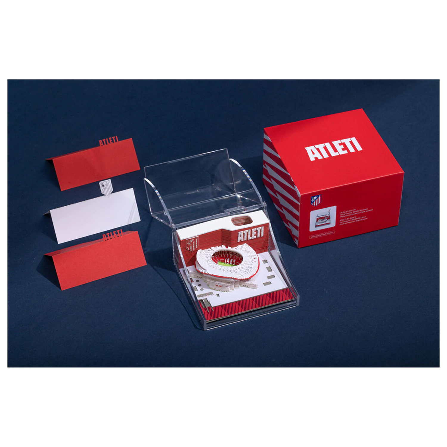 Atletico de Madrid Metropolitano caiet 3D poza produsului