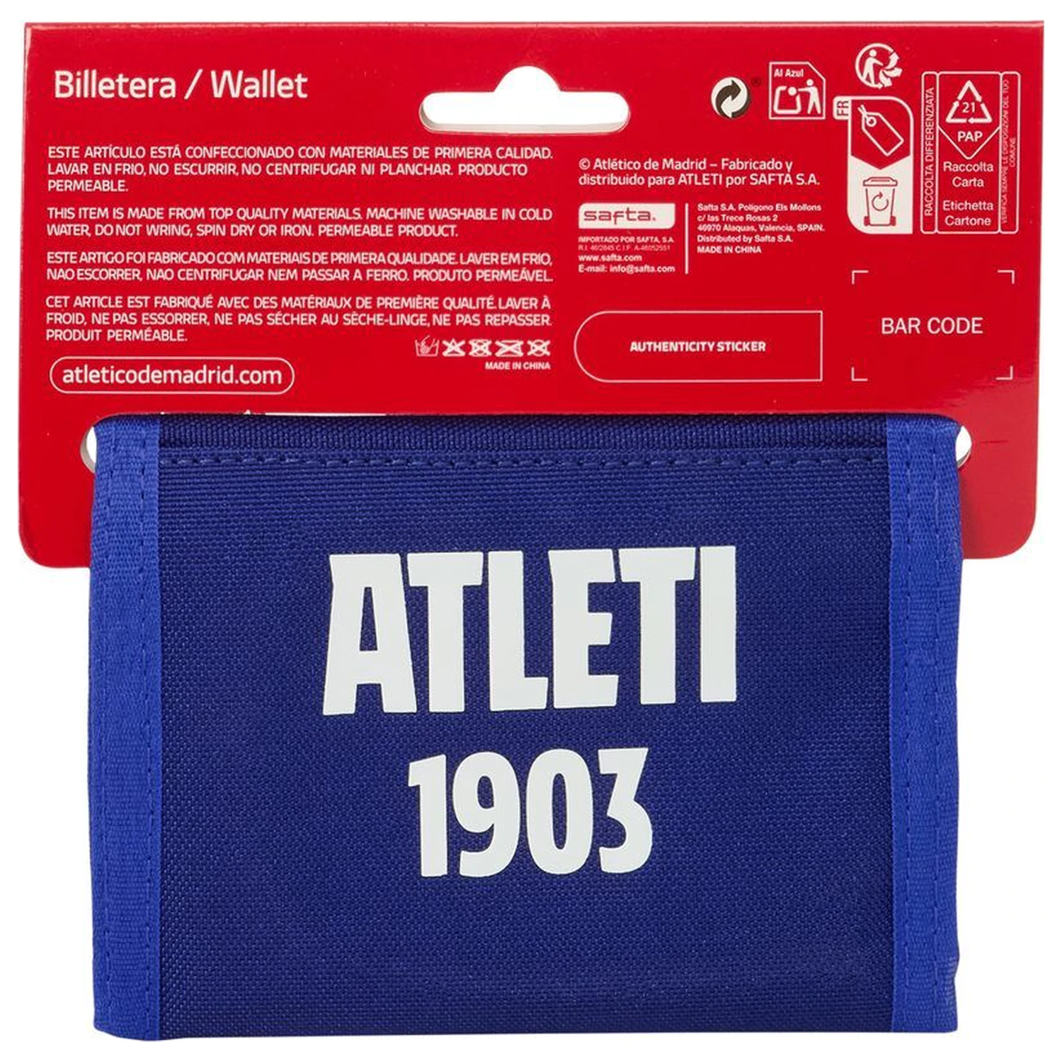 Portofel Atletico de Madrid poza produsului