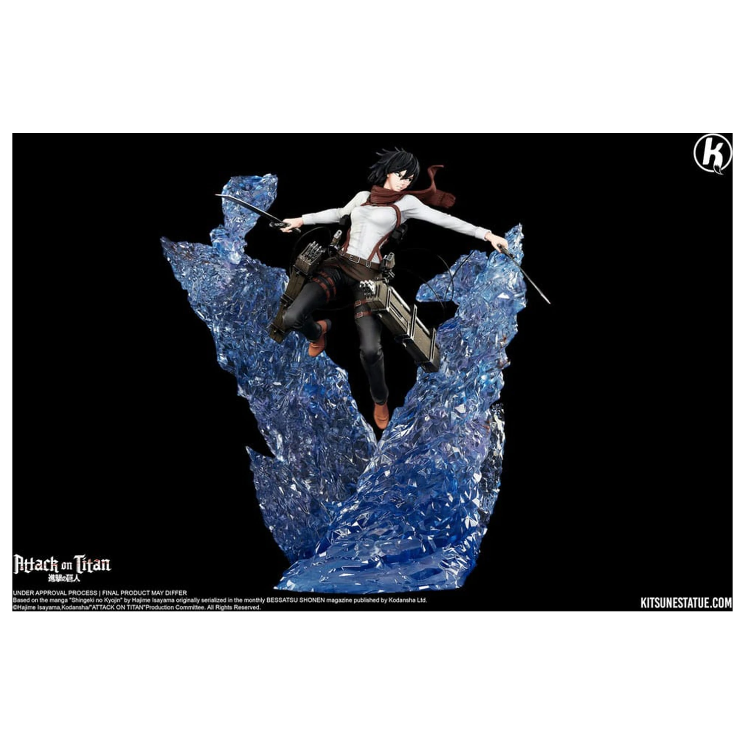 Attack on Titan Statuie 1/6 Mikasa Ackerman 39 cm poza produsului