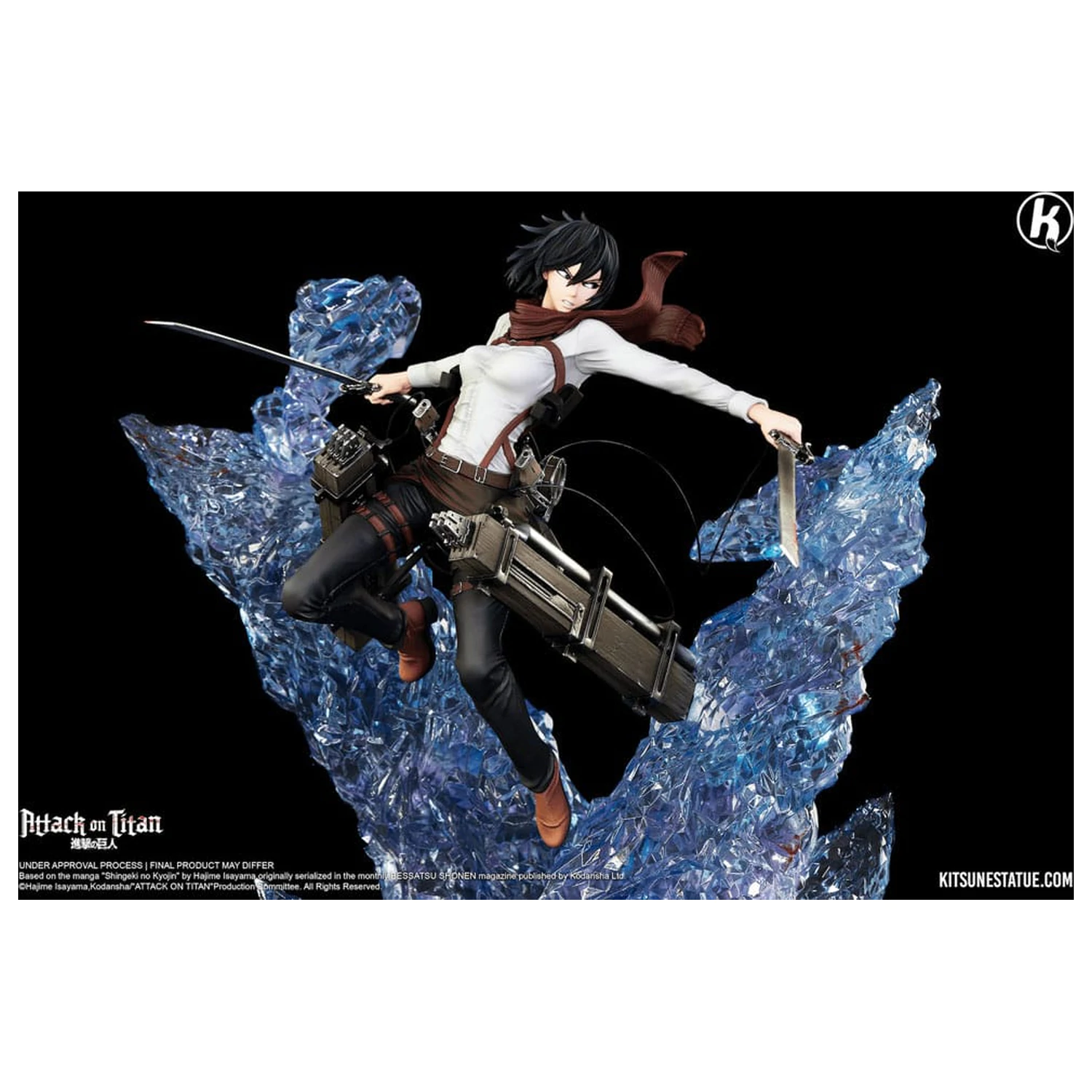 Attack on Titan Statuie 1/6 Mikasa Ackerman 39 cm poza produsului