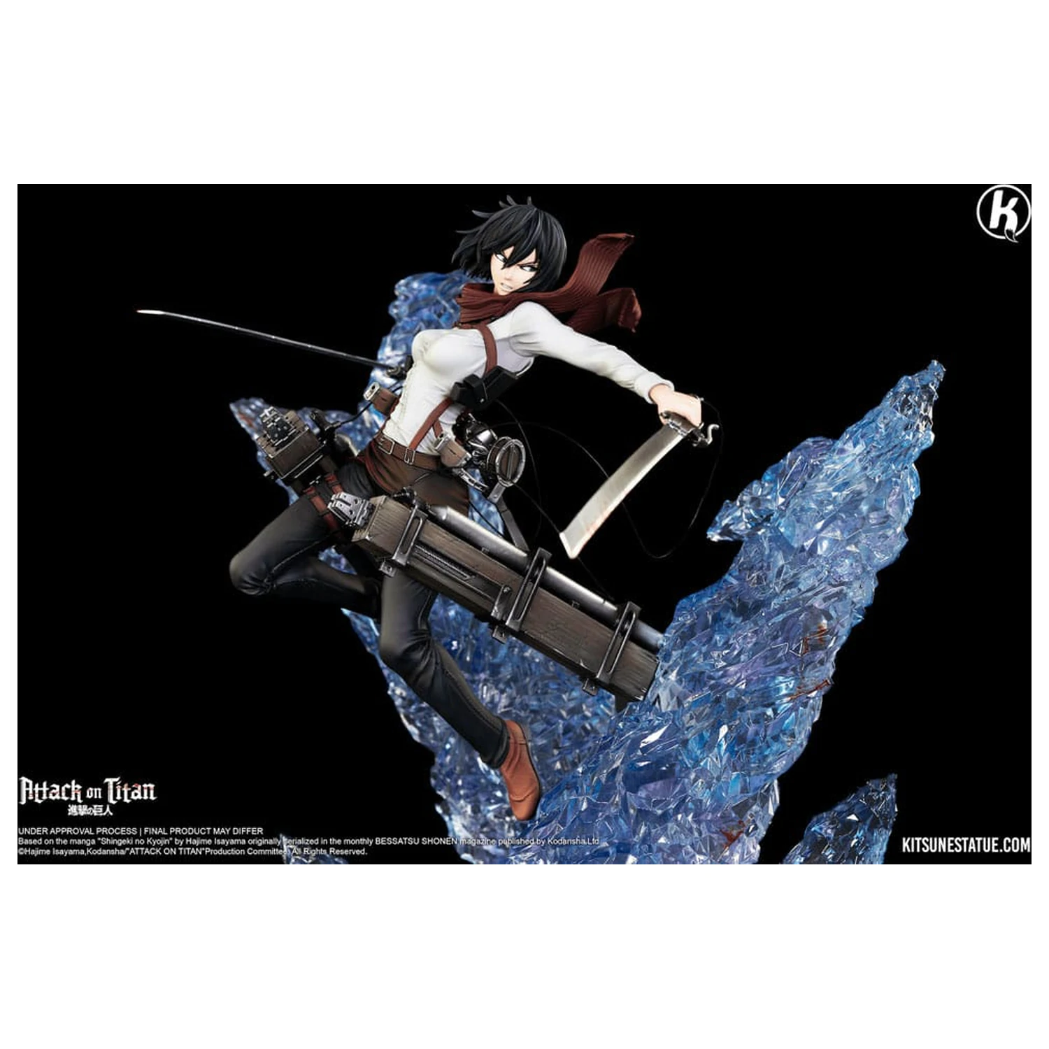 Attack on Titan Statuie 1/6 Mikasa Ackerman 39 cm poza produsului