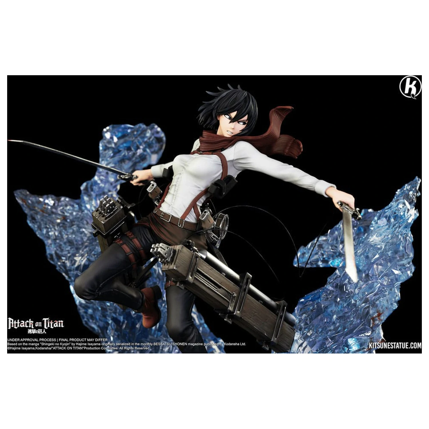 Attack on Titan Statuie 1/6 Mikasa Ackerman 39 cm poza produsului