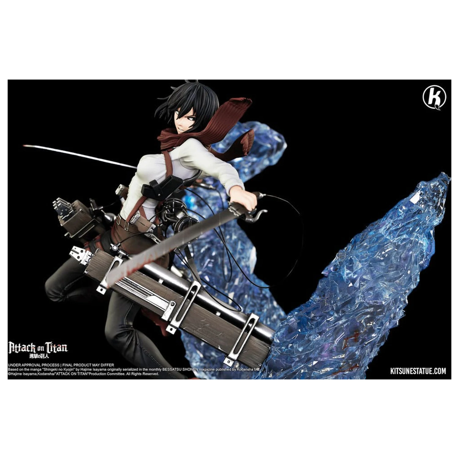 Attack on Titan Statuie 1/6 Mikasa Ackerman 39 cm poza produsului