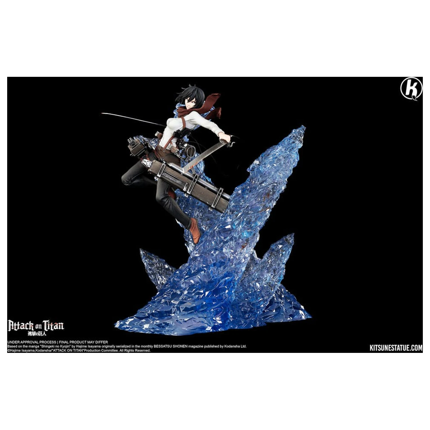 Attack on Titan Statuie 1/6 Mikasa Ackerman 39 cm poza produsului