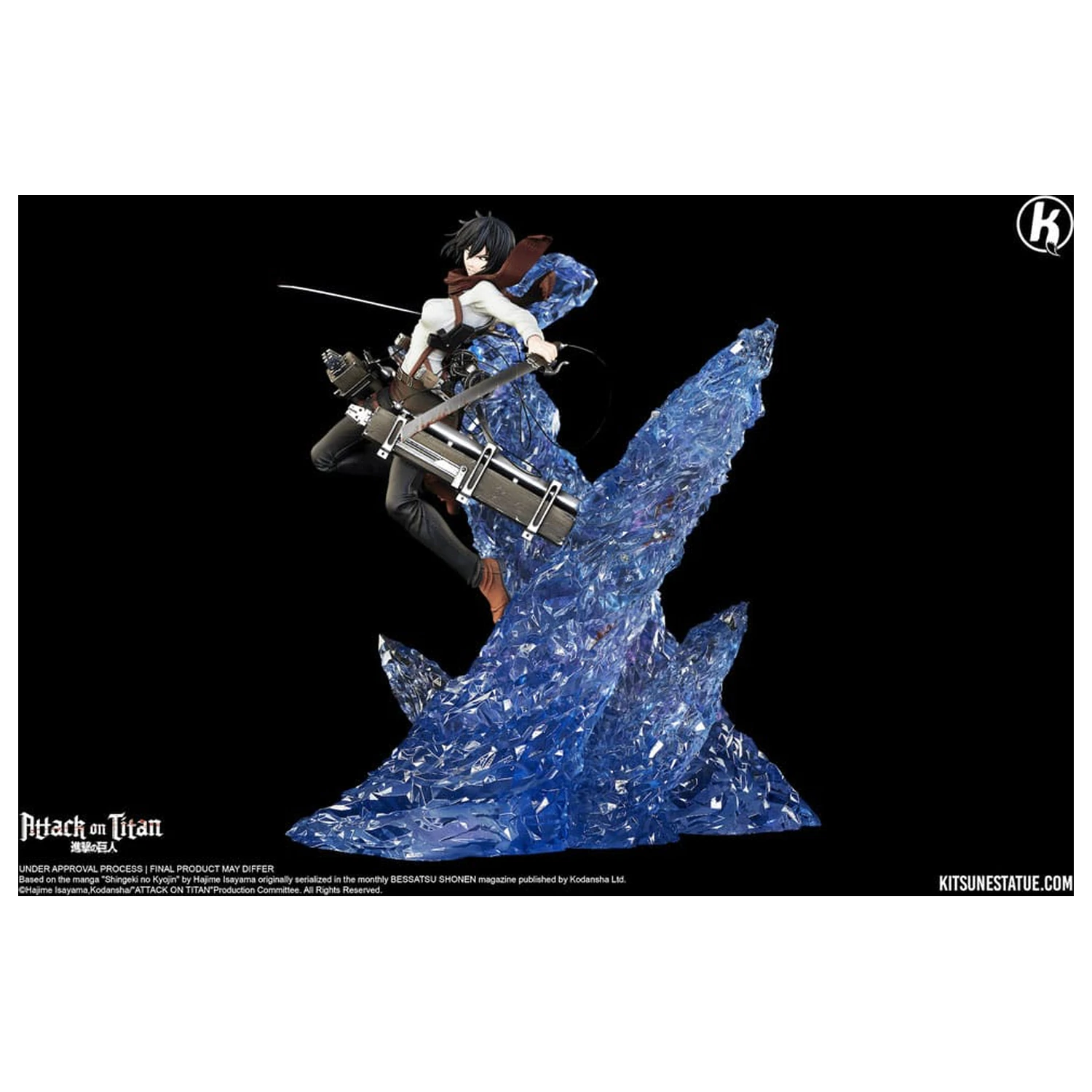 Attack on Titan Statuie 1/6 Mikasa Ackerman 39 cm poza produsului