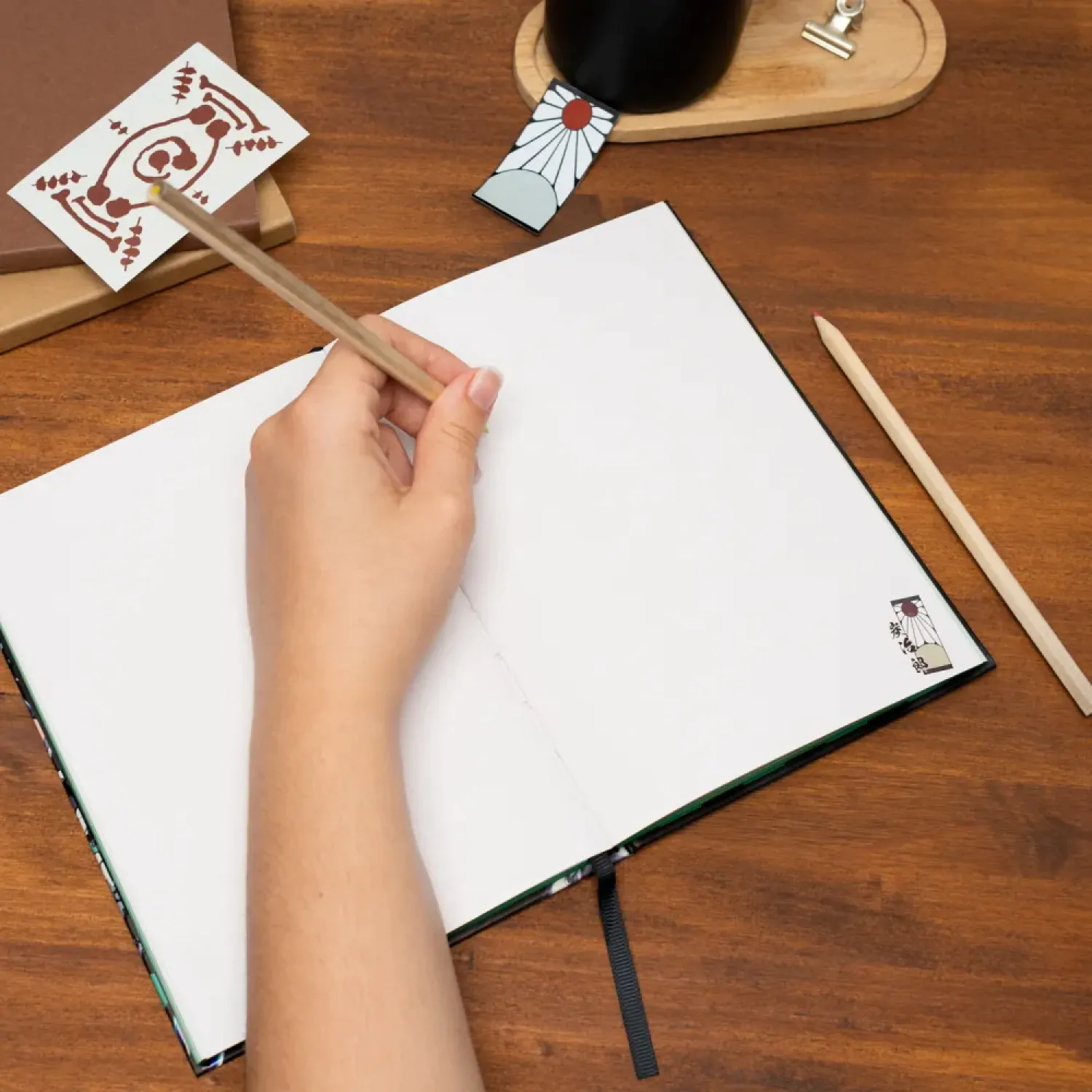 Demon Slayer Kimetsu no Yaiba A5 notebook premium poza produsului