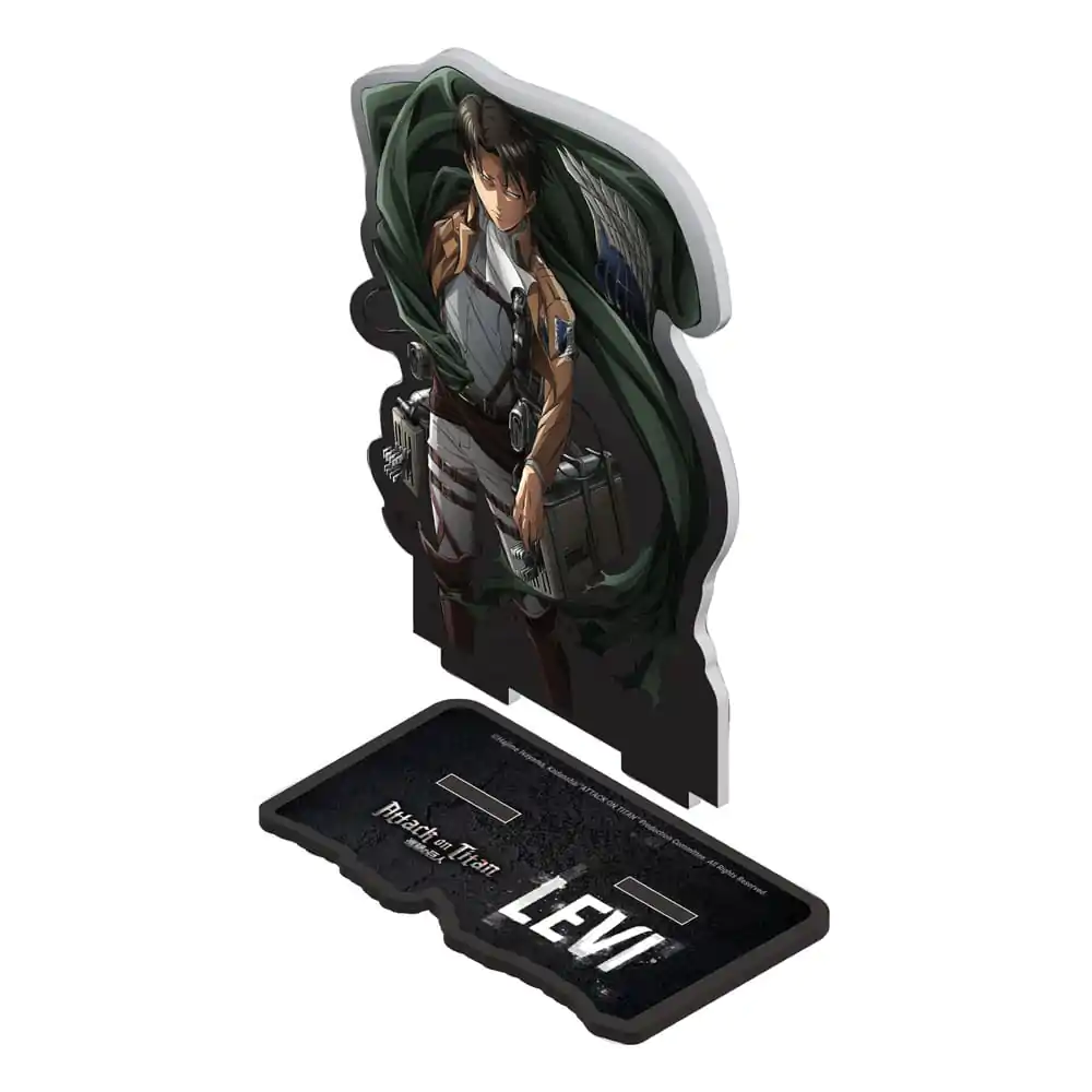 Attack on Titan Figura acrilica Levi Battle-Ready 18 cm poza produsului