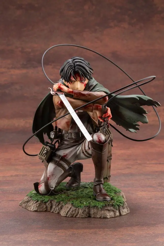 Attack on Titan ARTFXJ Statuie 1/7 Levi Fortitude Ver. 17 cm poza produsului