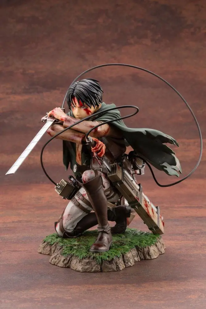 Attack on Titan ARTFXJ Statuie 1/7 Levi Fortitude Ver. 17 cm poza produsului