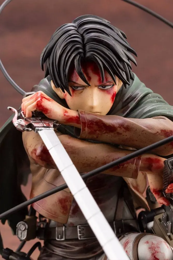 Attack on Titan ARTFXJ Statuie 1/7 Levi Fortitude Ver. 17 cm poza produsului