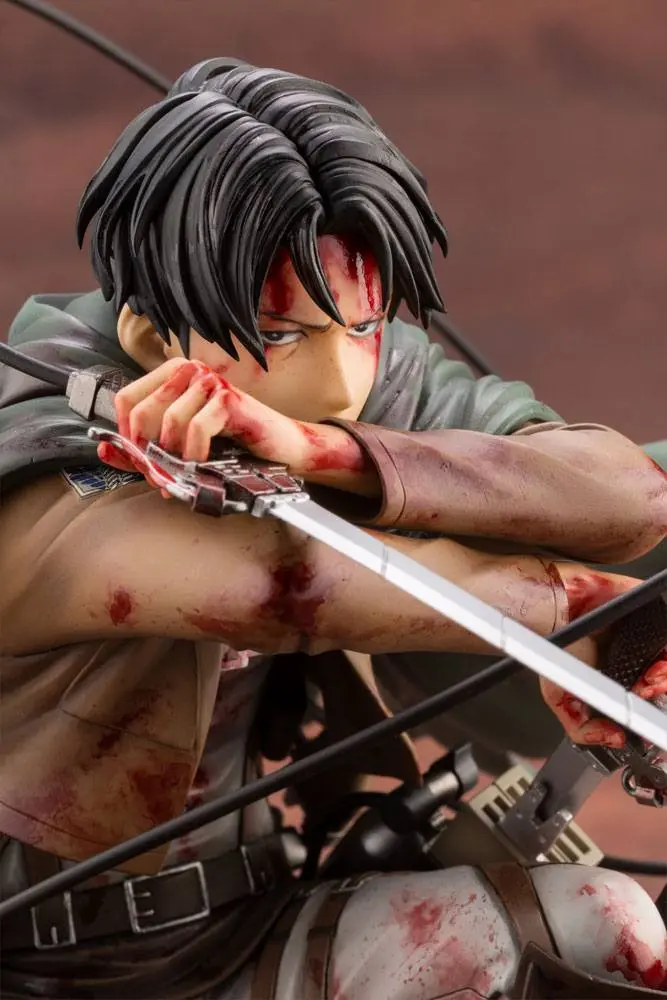 Attack on Titan ARTFXJ Statuie 1/7 Levi Fortitude Ver. 17 cm poza produsului