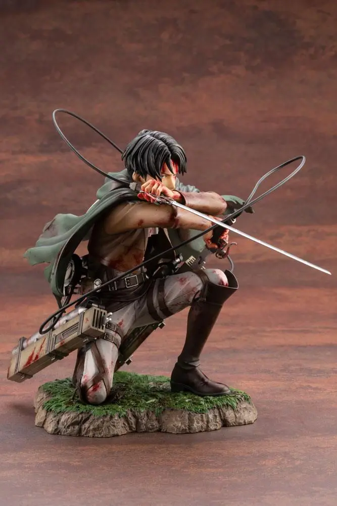 Attack on Titan ARTFXJ Statuie 1/7 Levi Fortitude Ver. 17 cm poza produsului