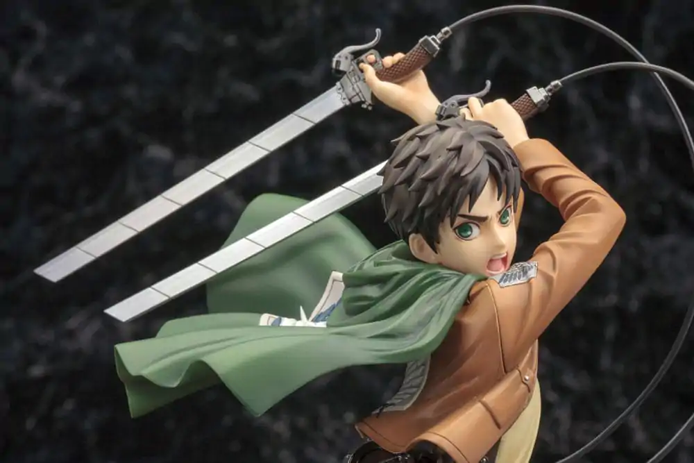 Attack on Titan ARTFXJ Statuie 1/8 Eren Yeager Renewal Package Ver. 26 cm poza produsului