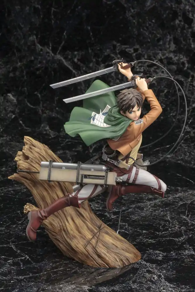 Attack on Titan ARTFXJ Statuie 1/8 Eren Yeager Renewal Package Ver. 26 cm poza produsului