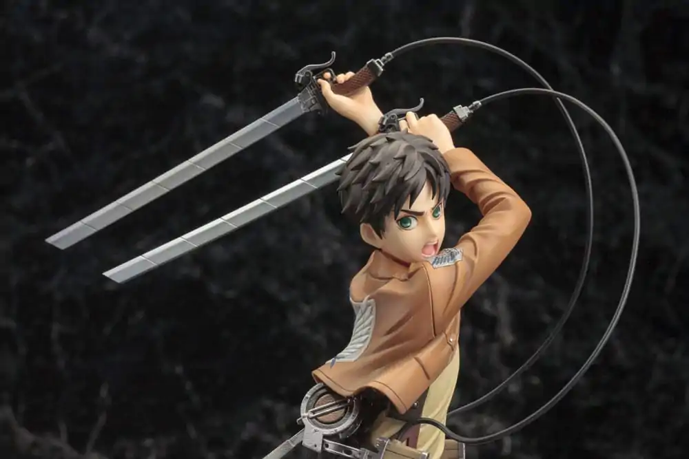 Attack on Titan ARTFXJ Statuie 1/8 Eren Yeager Renewal Package Ver. 26 cm poza produsului