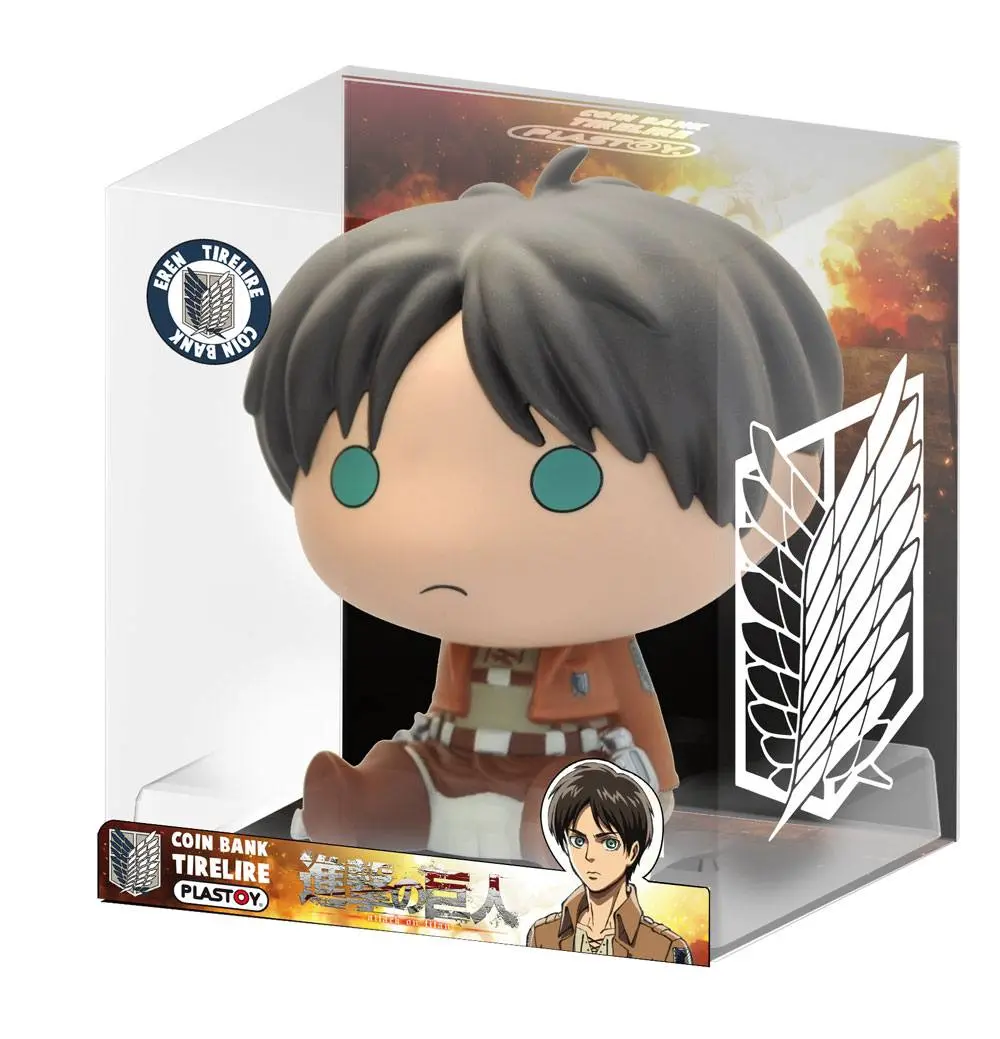 Attack on Titan Chibi Bust Banca Eren 16 cm poza produsului