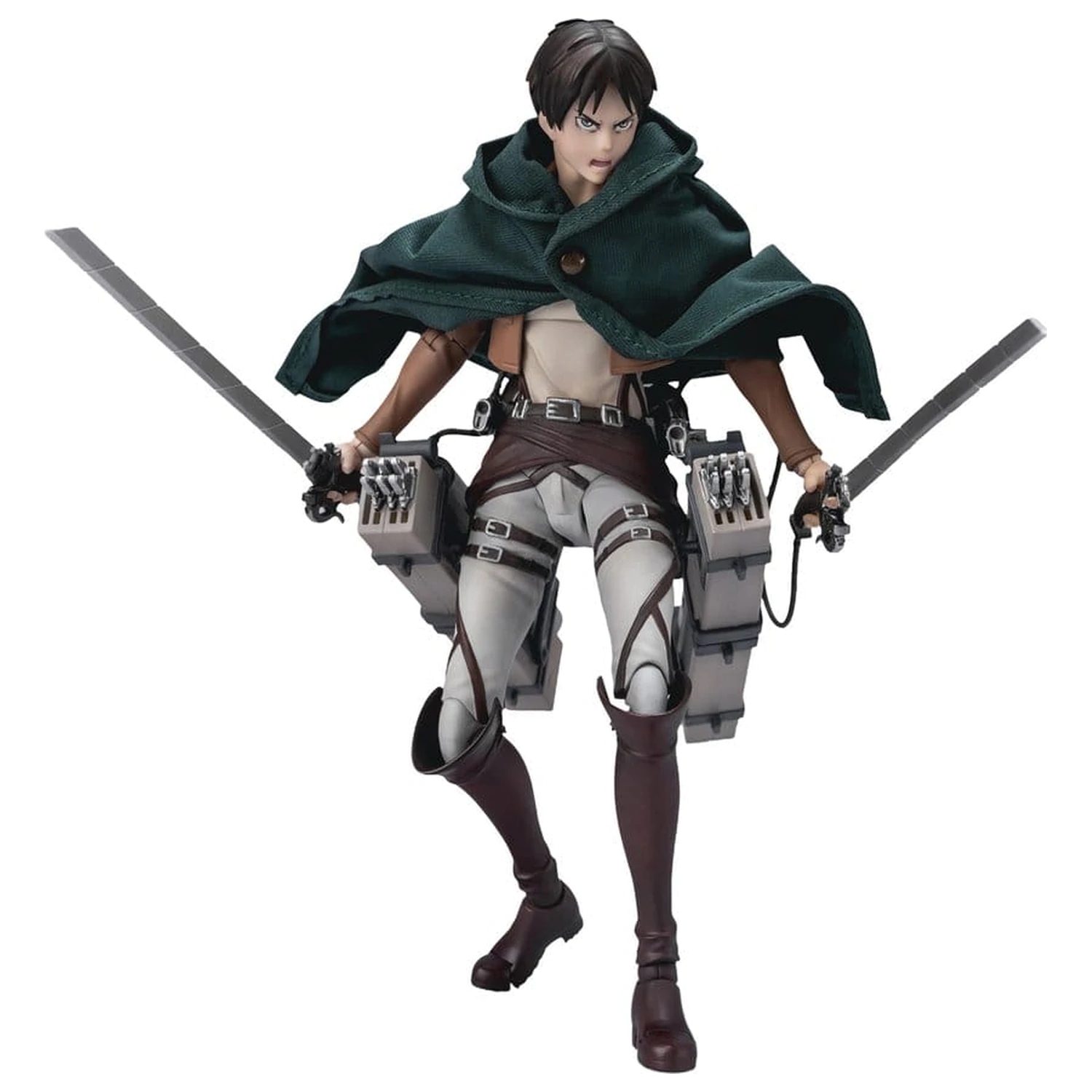 Figurina de actiune Attack on Titan Exquisite Basic Series 1/12 Eren Yeager 15 cm poza produsului