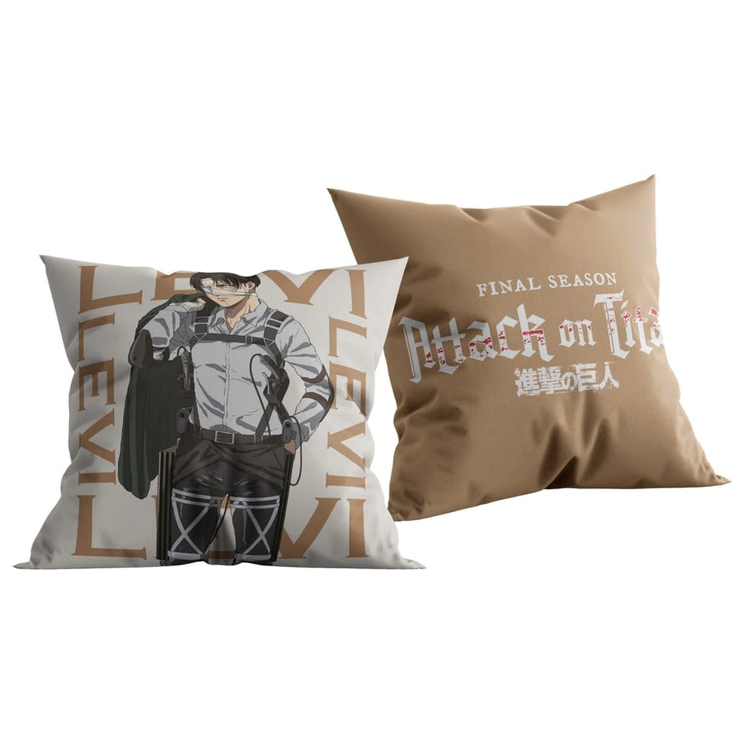 Attack on Titan (Final Season) Pernă Levi 40x40 cm poza produsului