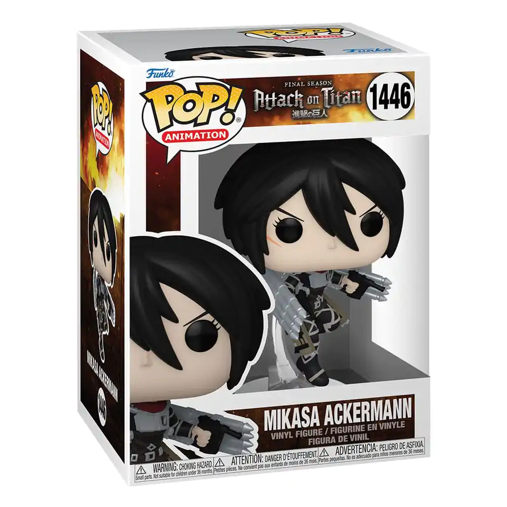 Attack on Titan POP! Animation Figurină Vinil Mikasa Ackerman 9 cm poza produsului