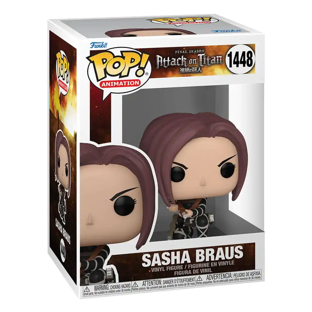 Attack on Titan POP! Animation Figurina Vinyl Sasha 9 cm poza produsului