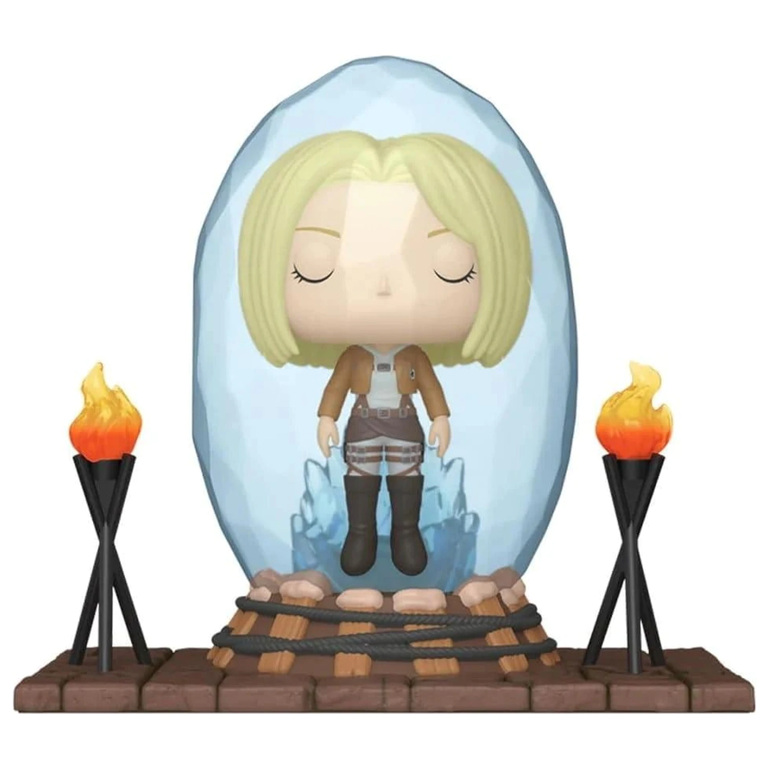 Attack on Titan Funko POP! Deluxe figurina de vinil Annie in Crystal Exclusive 9 cm poza produsului
