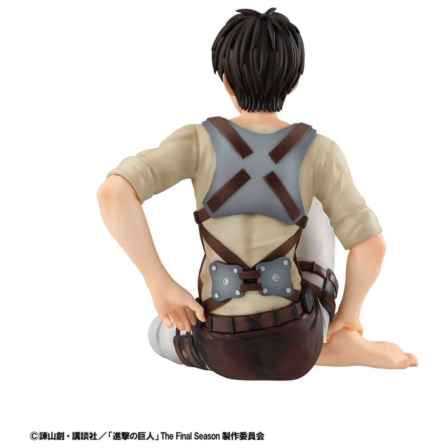 Attack on Titan G.E.M. Series Figurine din PVC 2-piese Eren Yeager & Squad Captain Levi Palm Size poza produsului