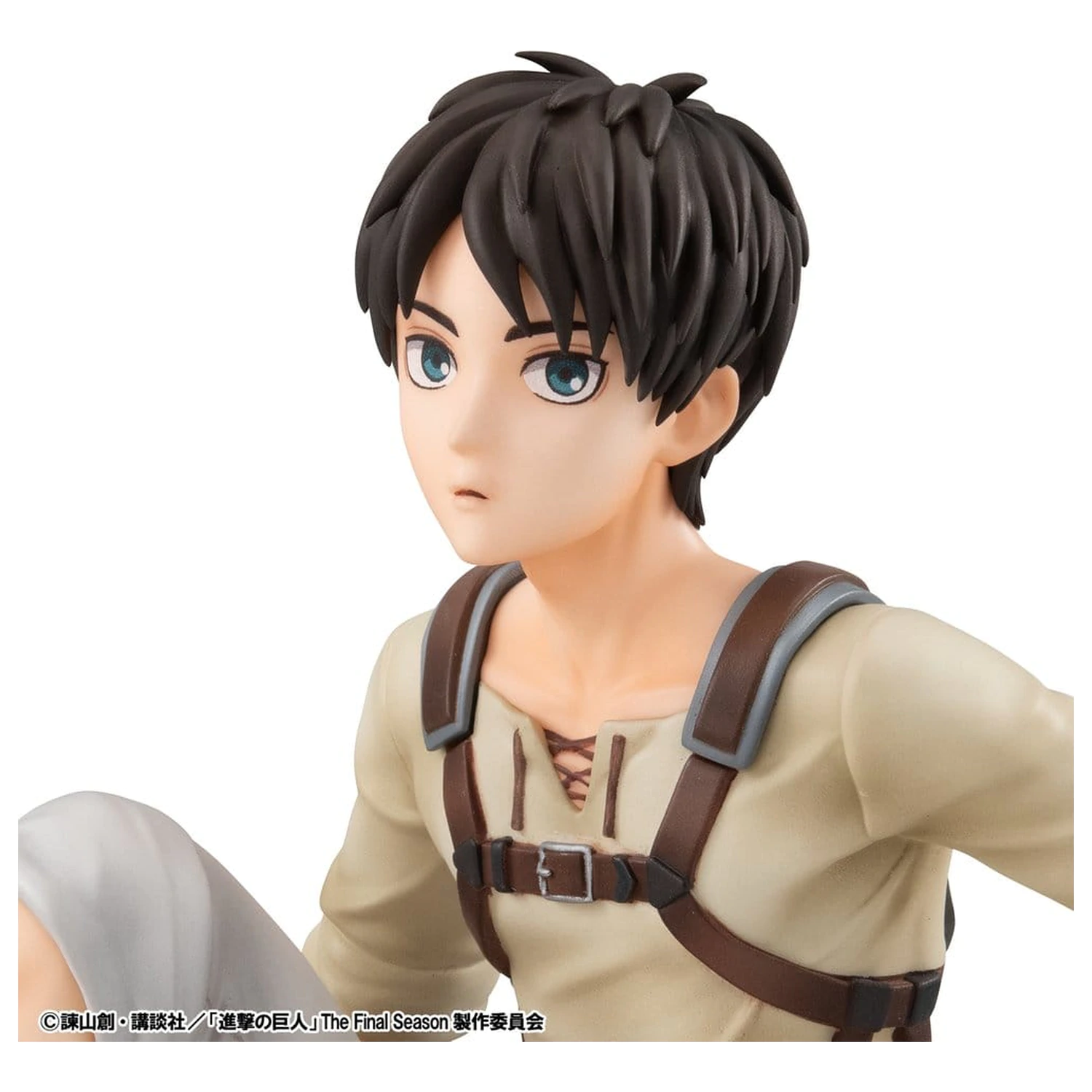 Attack on Titan G.E.M. Series Figurine din PVC 2-piese Eren Yeager & Squad Captain Levi Palm Size poza produsului