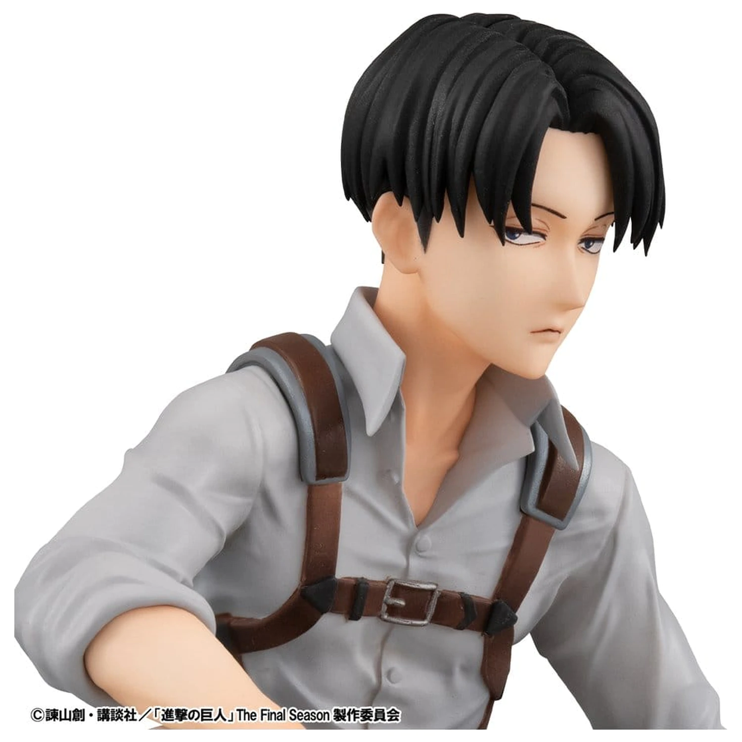 Attack on Titan G.E.M. Series Figurine din PVC 2-piese Eren Yeager & Squad Captain Levi Palm Size poza produsului