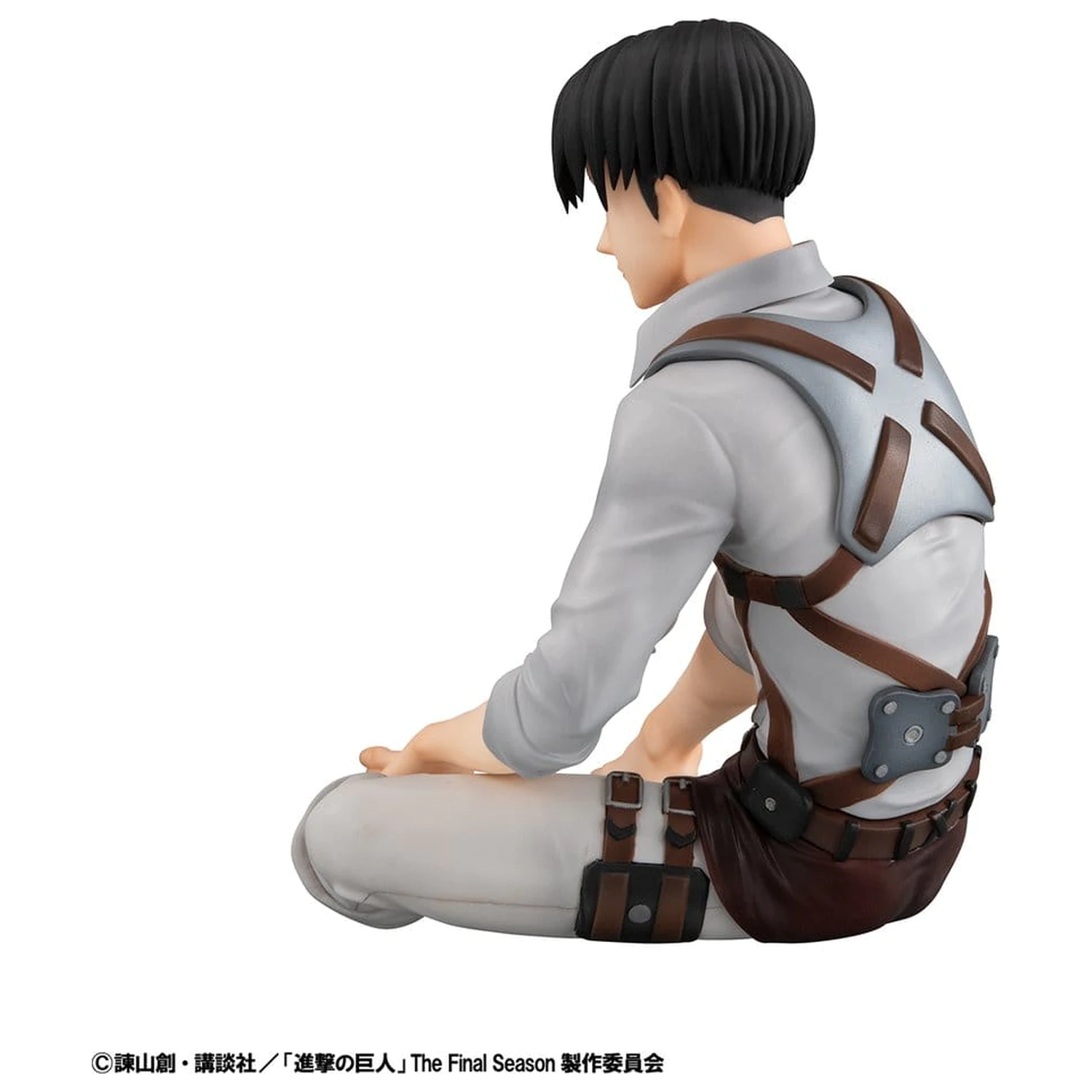 Attack on Titan G.E.M. Series figurina PVC Squad Captain Levi Palm Size 9 cm poza produsului