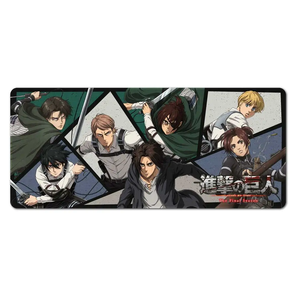 Attack on Titan gaming mouse pad birou poza produsului
