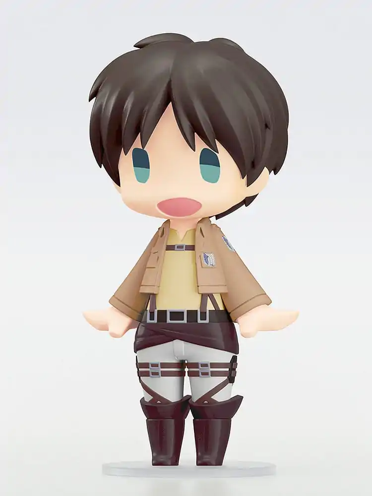 Attack on Titan HELLO! GOOD SMILE Figurina de acțiune Eren Yeager 10 cm poza produsului