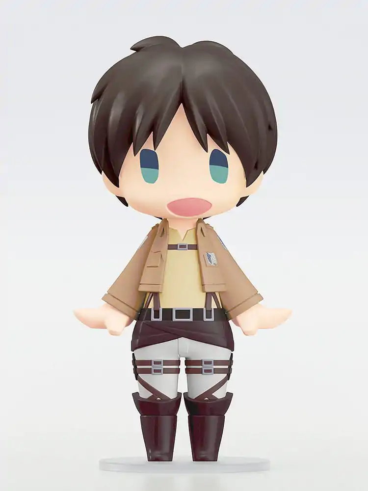 Attack on Titan HELLO! GOOD SMILE Figurina de acțiune Eren Yeager 10 cm poza produsului