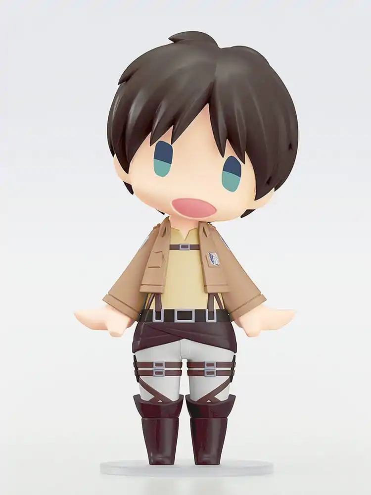 Attack on Titan HELLO! GOOD SMILE Figurina de acțiune Eren Yeager 10 cm poza produsului