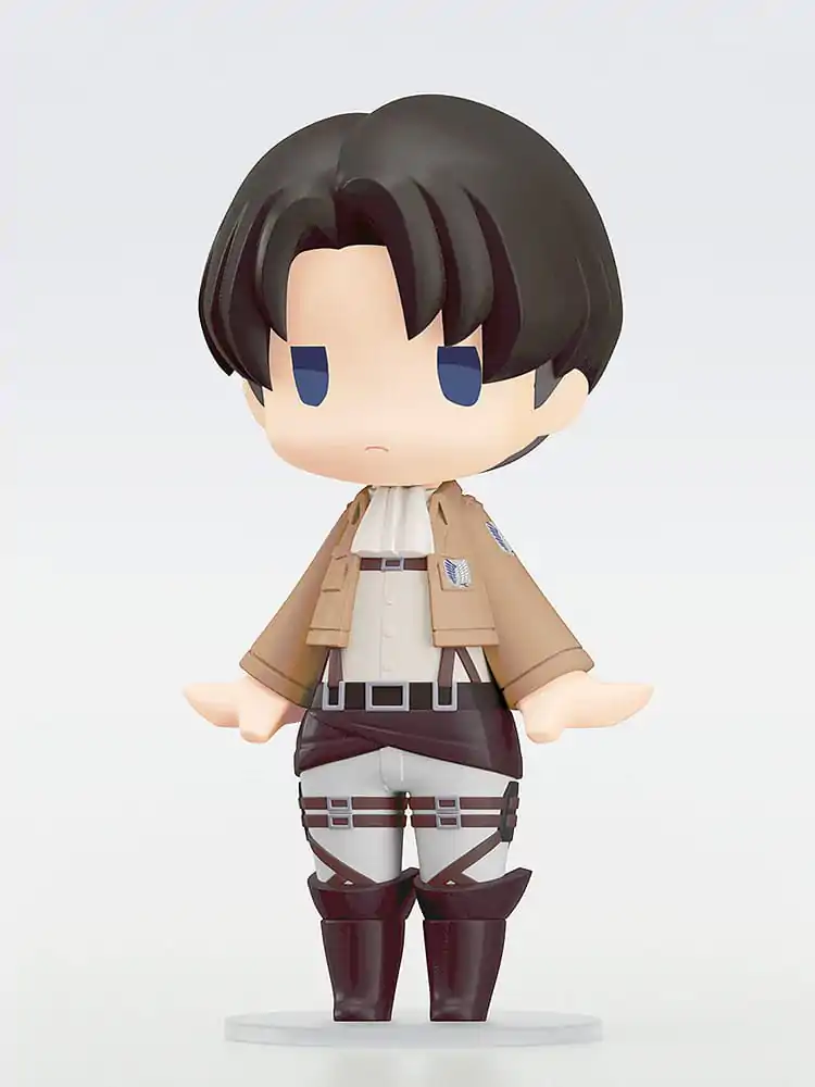 Attack on Titan HELLO! GOOD SMILE Figurina de acțiune Levi 10 cm poza produsului