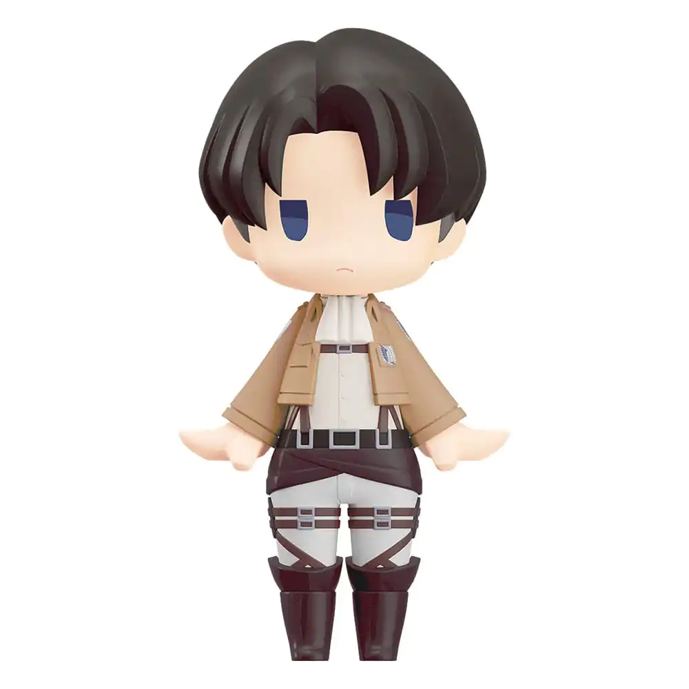 Attack on Titan HELLO! GOOD SMILE Figurina de acțiune Levi 10 cm poza produsului