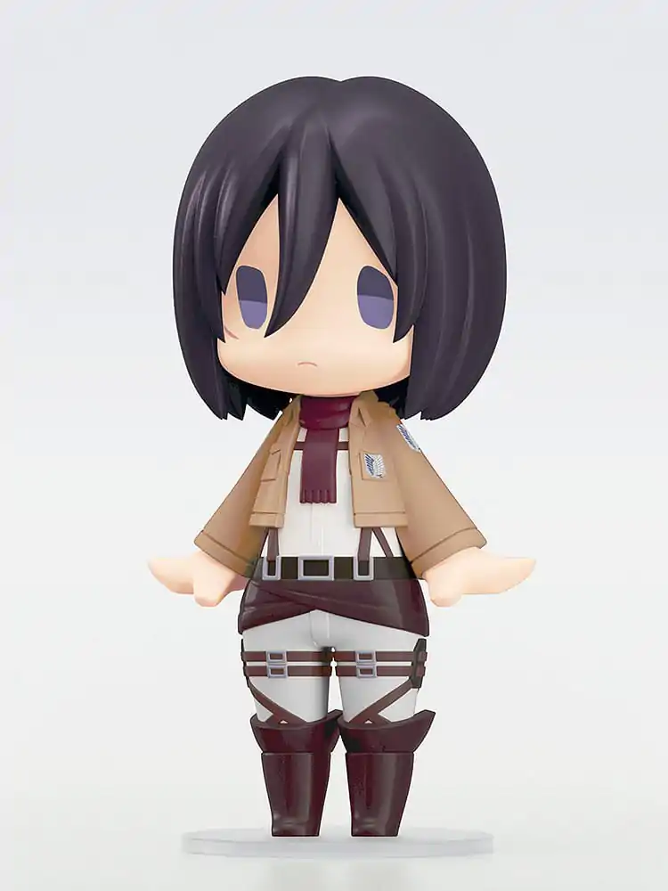 Attack on Titan HELLO! GOOD SMILE Figurina de acțiune Mikasa Ackerman 10 cm poza produsului