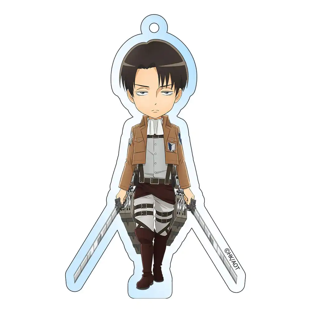 Attack on Titan Breloc Acrilic Levi Holographic 8 cm poza produsului