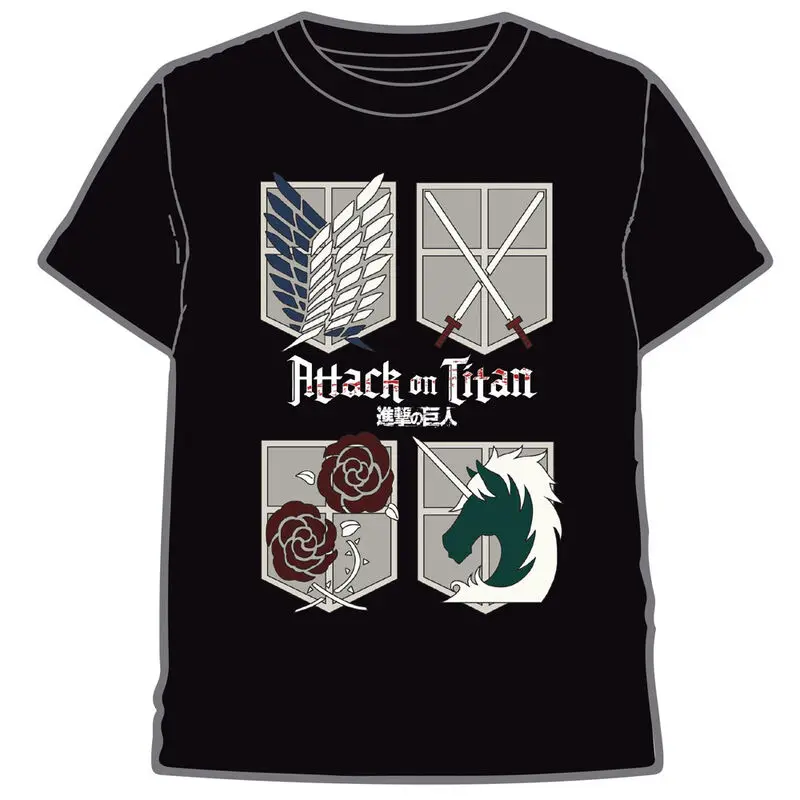 Attack on Titan Logos tricou poza produsului