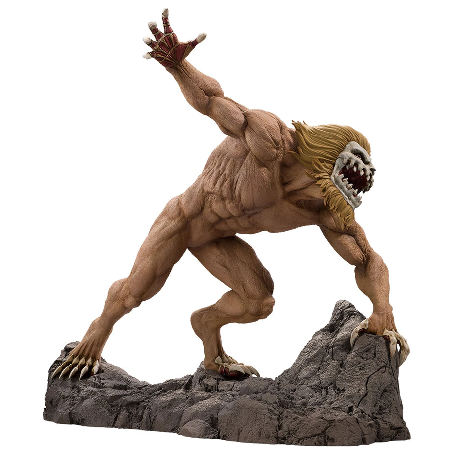 Attack on Titan Mega Impact Jaw Titan Battle of Heaven and Earth Ichibansho figurina 23cm poza produsului