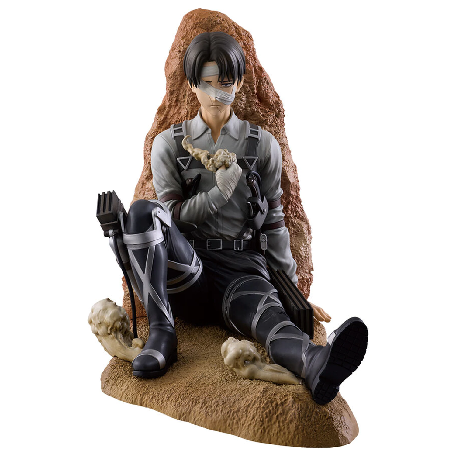 Attack on Titan Mega Impact Levi Battle of Heaven and Earth Ichibansho figurina 11cm poza produsului