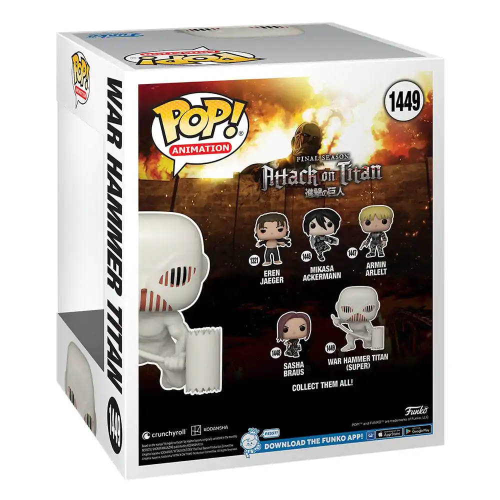 Attack on Titan Supradimensionată POP! Figurina Vinyl Titanul Ciocanului de Război 15 cm poza produsului