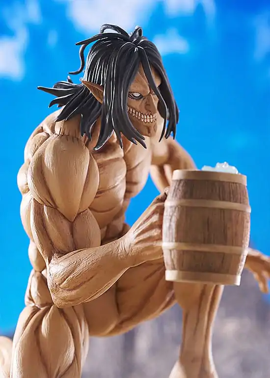 Statuie PVC Attack on Titan Pop Up Parade Eren Yeager: Attack Titan Worldwide After Party Ver. 15 cm poza produsului