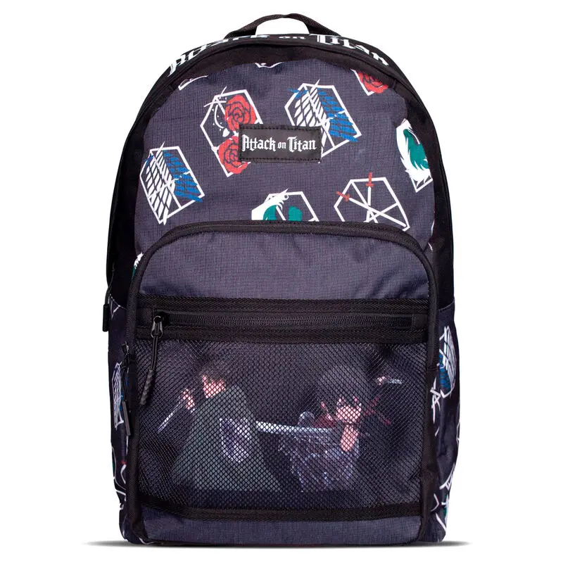 Attack on Titan Rucsac Insigne poza produsului