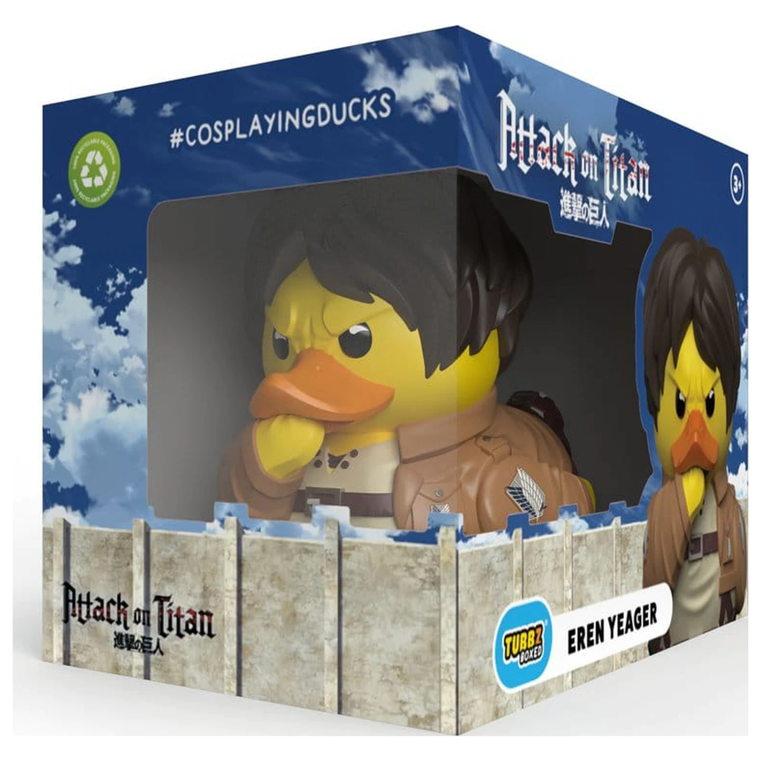 Attack on Titan Tubbz Figurina din PVC Eren Yeager poza produsului